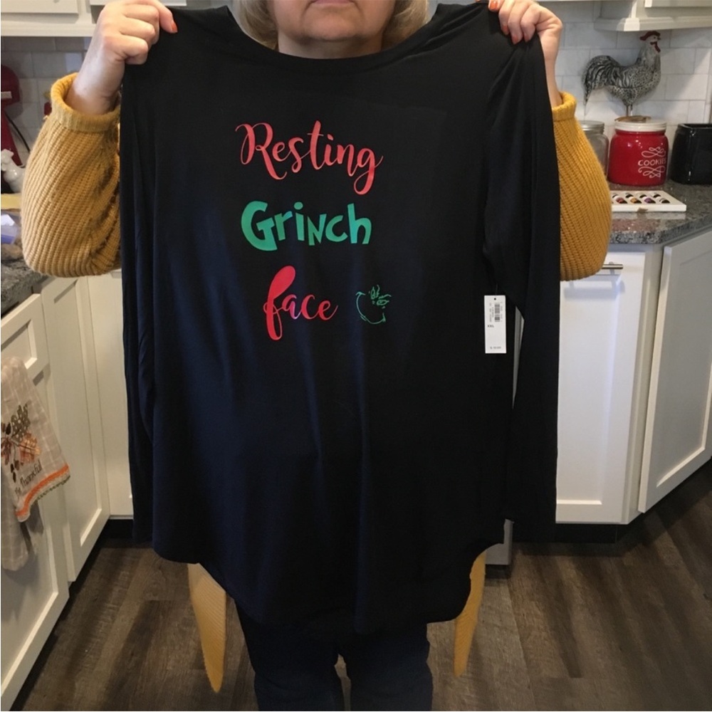 NEW custom Resting Grinch Face Shirt